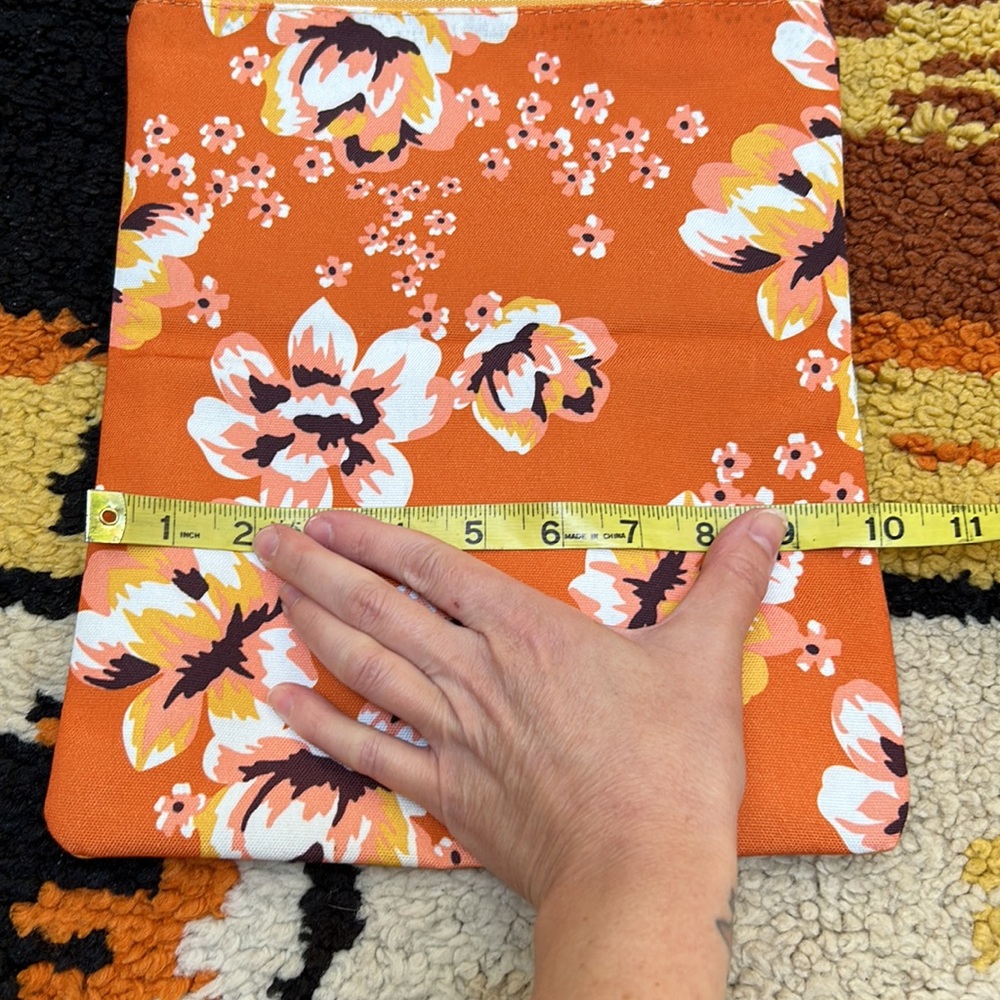 RACHEL PALLY, fold over, floral leather clutch!! - Picture 11 of 15